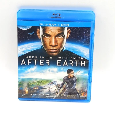 After Earth Blu Ray + DVD + Digital HD 2 Disc Set 2013 Will & Jaden Smith Movie - Image 1 of 4