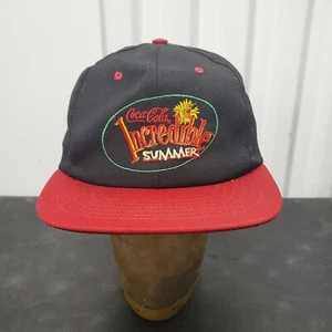 VTG 90's Coca-Cola Promo Snapback Hat Cap Incredible Summer Made In USA - Picture 1 of 7