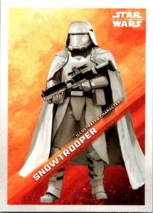 2019 Topps Star Wars Rise Of Skywalker Illustrated Characters IC-14 Snowtrooper - Bild 1 von 2