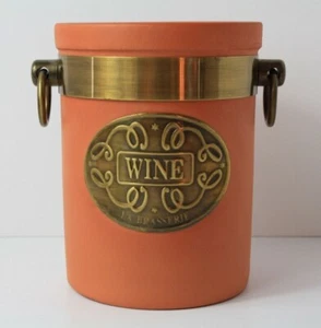 Wine Cooler Terra Cotta Clay and Brass La Brasserie - Bild 1 von 8