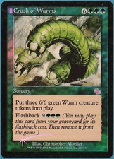 Crush of Wurms FOIL Judgment PLD Green Rare MAGIC MTG CARD (ID# 246487) ABUGames