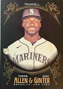 2021 Topps Allen & Ginter X Taylor Trammell # 196 - Free Shipping Always! - Picture 1 of 2