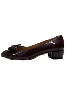 Salvatore Ferragamo Größe 6 Damen Lackleder Pumps in Braun - Bild 1 von 6