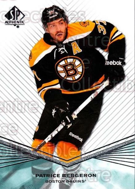 2011-12 Sp Authentic #22 Patrice Bergeron - Image 1 of 1