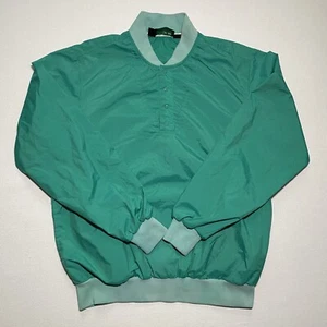 Vintage Abercrombie and Fitch Windbreaker Jacke Herren Medium Grün Pullover Golf - Bild 1 von 13
