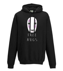 Sudadera con capucha para adultos No Face Free Hugs, Spirited Away Studio Ghibli anime  - Imagen 1 de 1