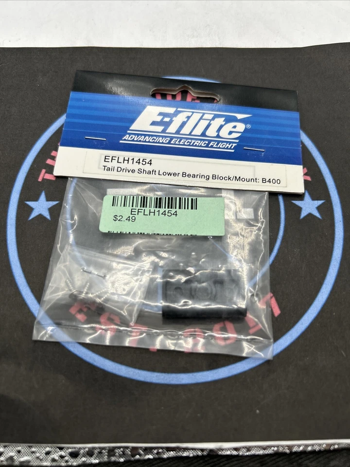 E-Flite. EFLH1454 Tail Drive Shaft Lower Bearing Block Mount B400 - Image 1 of 1