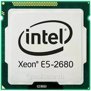 Intel Xeon Processor E5-2680 CPU 2.7G Serve LGA 2011 SROKH C2 Octa-Core - Picture 1 of 2