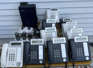 Panasonic KX-TDA50 Digital Hybrid IP PBX, KX-DT343 KX-T1055 KX-DT7695, - Picture 1 of 16