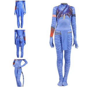 Film Avatar 2 Cosplay Kostüm Jake Sully Neytiri Body Anzug Zentai Overalls - Bild 1 von 6