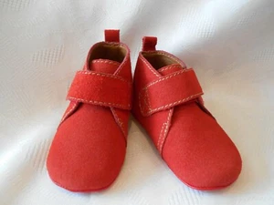 BOTAS DE GAMUZA ROJA COLE HAAN TALLA 2 NIÑAS - Imagen 1 de 2