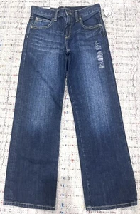 NWT Gap Boys Straight Fit Jeans Dark Blue Size 10 $30 - Picture 1 of 6