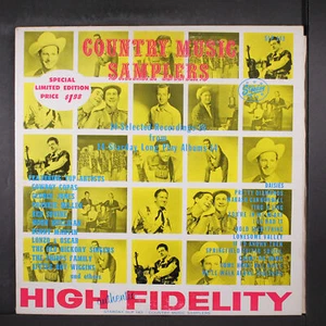 VARIOUS: country music samplers STARDAY 12" LP 33 RPM - Picture 1 of 2
