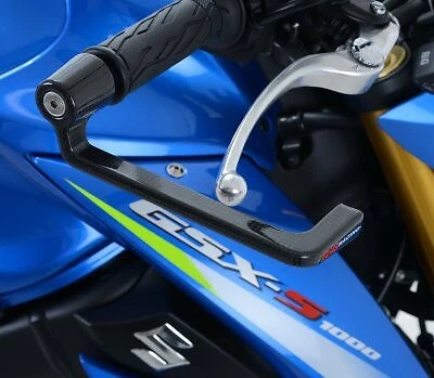 SALE - R&G Carbon Fibre Lever Guard for GSX-R600 R750 08- R1000 09-16 S1000 15- - Image 1 of 4