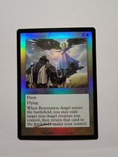 1x Foil Restoration Angel, Time Spiral Remastered, Timeshifted, MTG NM