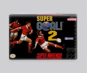¡SÚPER GOL! 2 / SNES - IMÁN NEVERA 2"x3" (super nintendo - Imagen 1 de 3