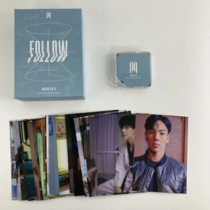 MONSTA X FOLLOW FIND YOU MINI ALBUM KIHNO KIT with Air Kit & Photocards - Picture 1 of 8