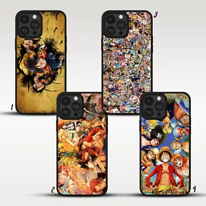 ONE PIECE CASE FOR IPHONE SAMSUNG HUAWEI ANIME MANGA SANJI ZORO HARD PHONE COVER - Picture 1 of 37