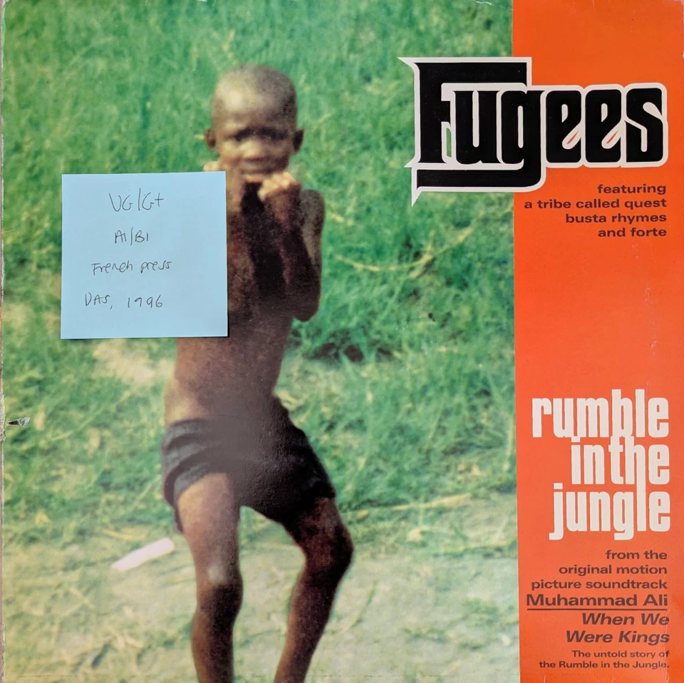 Fugees Rumble In The Jungle Vinyl Record VG/G+ 574069 1996 Foto 1 de 2