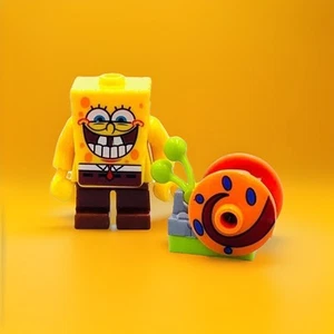 #0419 - Pantalones cuadrados Bob Esponja con juego Gary - Imagen 1 de 1