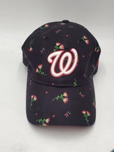 Sombrero ajustable para mujer New Era camuflado floral mañana 9TWENTY de los Washington Nationals - Imagen 1 de 9
