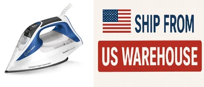 Sensor de velocidad 240IR compacto generador de vapor plancha de vapor - Envío desde EE. UU. Foto 1 de 4