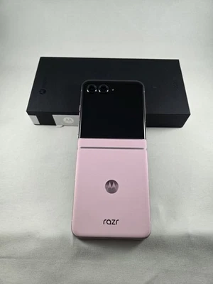 Motorola Razr 2025 Xt2553-5 256gb parfait rosa cricket inalámbrico Foto 1 de 4