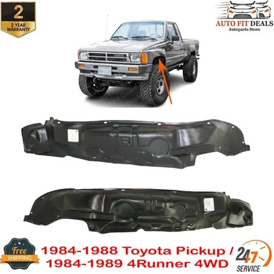 Forros de guardabarros delanteros para camioneta Toyota 1984-1988/4Runner 1984-1989 4x4 Foto 1 de 4