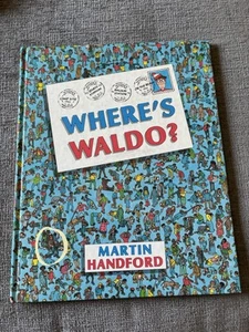 Where's Waldo First US Edition 1987 Banned Beach Scene Martin Handford Hardback - Picture 1 of 5