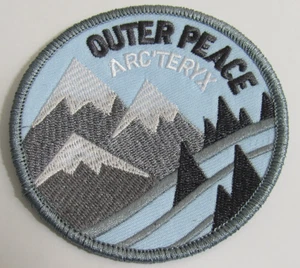 Arc'Teryx Outer Peace Minimalist Outdoors Rare Embroidered Patch! - Picture 1 of 4