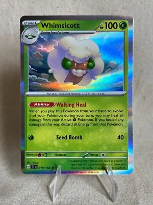 Whimsicott - 015/162 - SV05: Temporal Forces - Holo Rare - MINT - Image 1 of 2