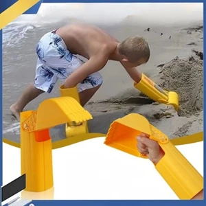 Groß Kid-Schaufel werkzeug Plastik Kinder Strand Spielzeug Für Graben Sand - Bild 1 von 7