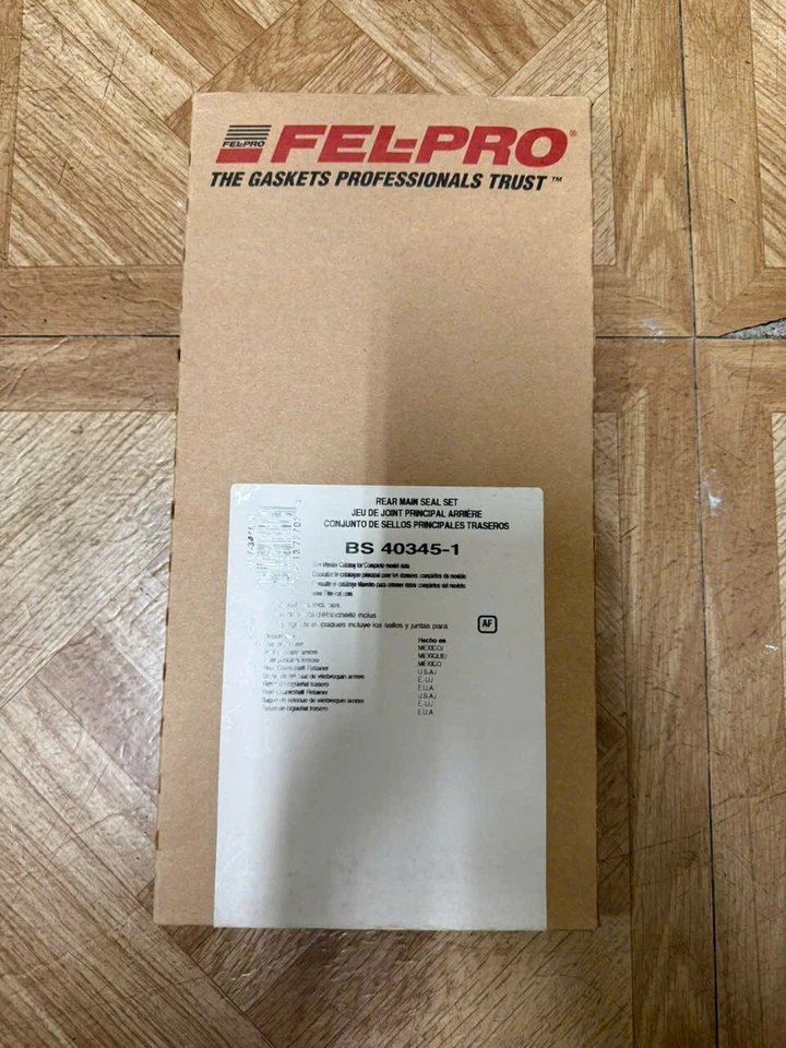 Kit de vedação de virabrequim para Chevy Silverado 2500 2009 Fel-Pro BS 40345-1 - Imagem 1 de 1