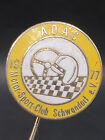 Alte ADAC Mitgliedsabzeichen Nadel MSC Motorsportclub Schwandorf 1977 RAR