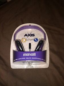 Maxell AX-PUR Headband Headphones 199804- Purple