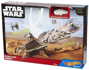 Mattel Disney Hot Wheels Star Wars The Force Awakens Escape From Jakku Playset - Picture 1 of 2
