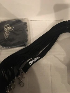 Drums D'Addario 17” Strings Black lanyard key chain great 4 drum keys Lot Of 20 - Picture 1 of 8