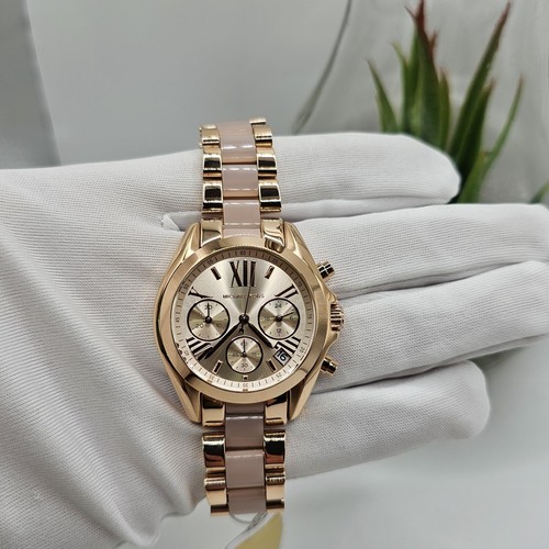 OROLOGIO DA DONNA MICHAEL KORS MK6066 CINTURINO ORO ROSA CINTURINO ORO QUADRANTE CINTURINO ORO CASSA