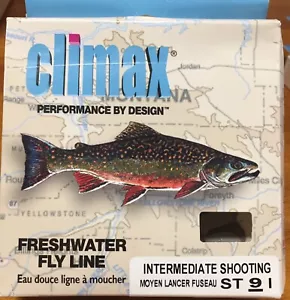 Climax ST9I Sinking Intermediate Shooting Taper 240 Gr. Fly Line - Picture 1 of 4