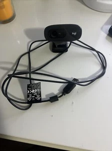 Logitech C270 720p 3MP HD Built-In Microphone USB Webcam - Afbeelding 1 van 2