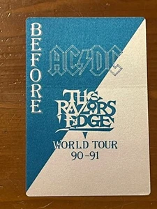 AC/DC Backstage Pass - Original - UNUSED - Picture 1 of 2