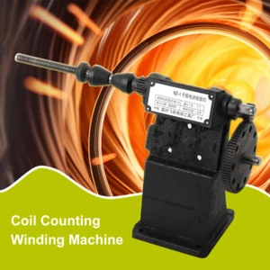 Manuelle Spulenwickelmaschine Wickler Wicklung Maschine Zählbereich 0-99999 1:8 - Bild 1 von 12