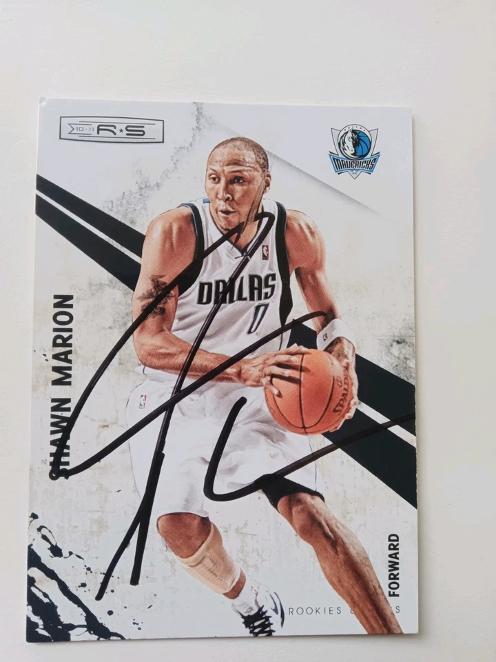 2009-10 Panini Prestige Shawn Marion automático - Imagem 1 de 2