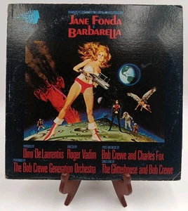 BARBARELLA 1968 Jane Fonda Film Soundtrack Vinyl LP Dynovoice DY 31908 Vinyl EXC - Foto 1 di 8