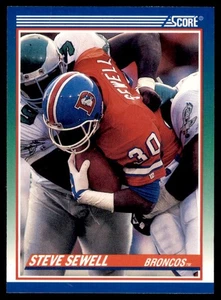 1990 Score - Steve Sewell #417 - Picture 1 of 2
