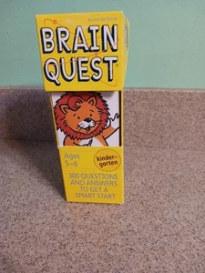 Brain Quest Q&A Karten Kindergarten Deck 1 und 2 4. Auflage - Bild 1 von 2