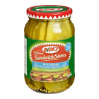 Bicks 50 Less Salt Sandwich Savers Tangy Dill Pickles 500Ml 169Oz