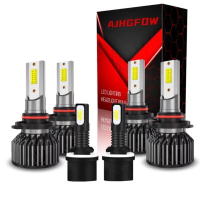 Para Isuzu Ascender 2003-2008 6000K Blanco Faro LED + Kit Bombillas Antiniebla 6PC Foto 1 de 4