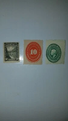 Estampillas oficiales de México Mnh Foto 1 de 4