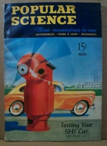 Popular Science Magazine ~ November 1940 ~ Testing Your 1941 Car - Imagen 1 de 4